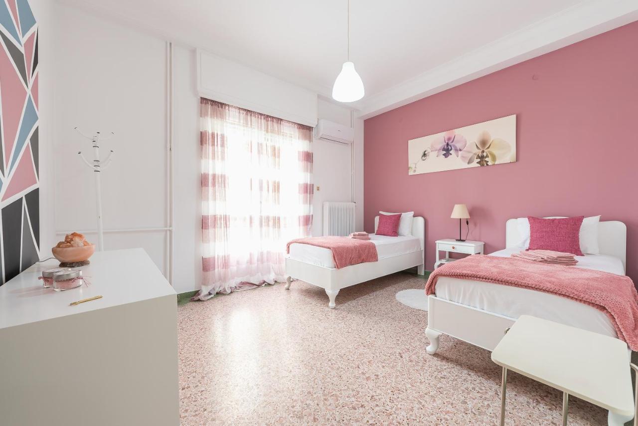 Private Rooms Athens - Shared Bathroom 외부 사진