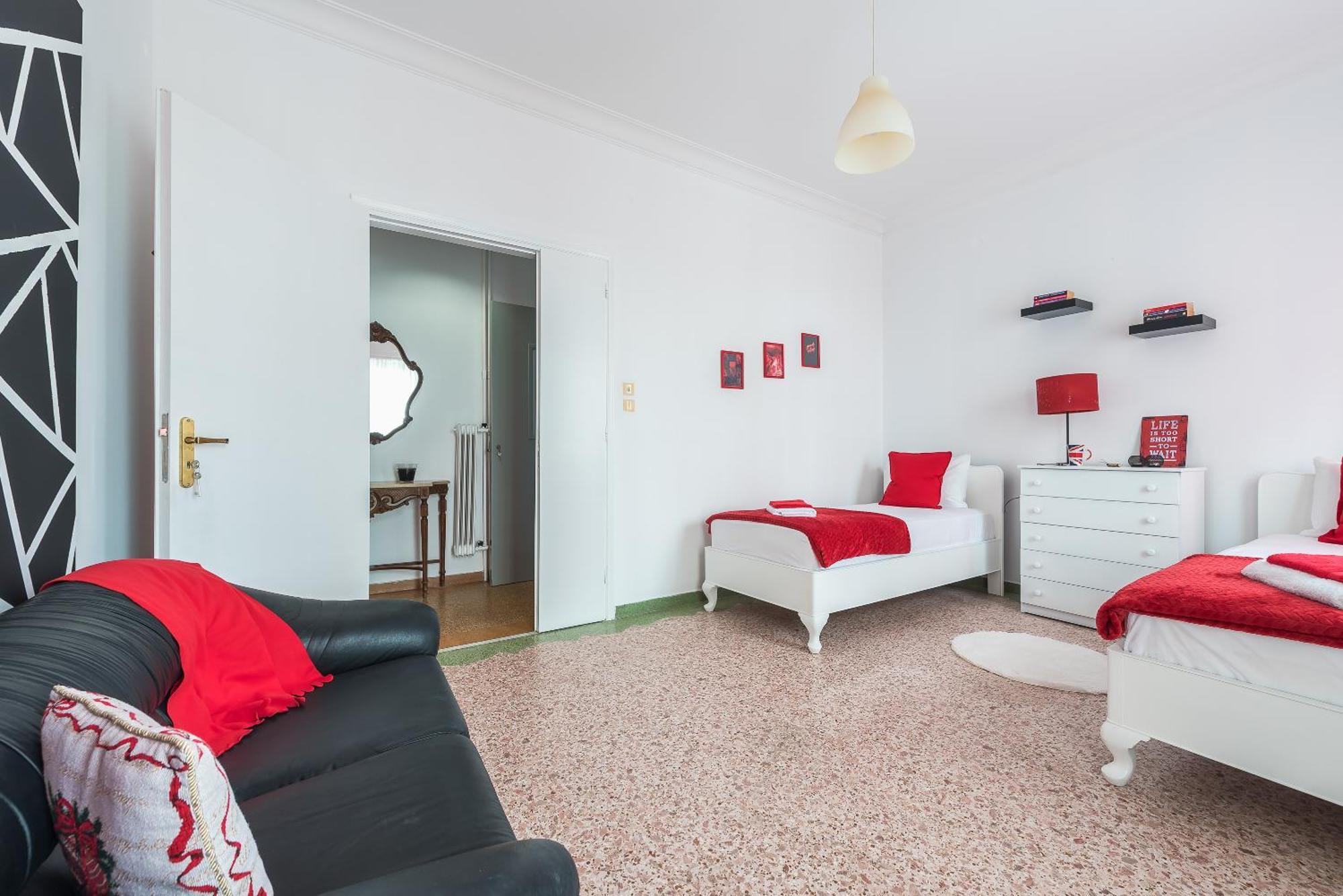 Private Rooms Athens - Shared Bathroom 객실 사진
